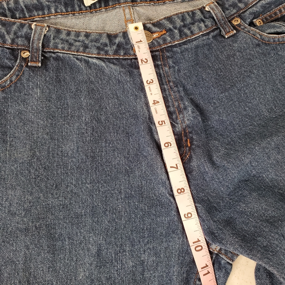 19) HARLEY-DAVIDSON Straight Leg Jeans Sz. 16 - Picture 8 of 10